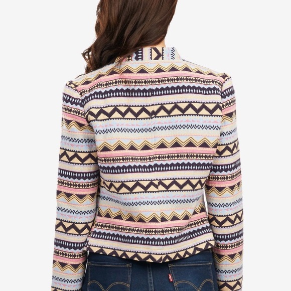 Octavia tribal print zip-up jacket - Picture 8 of 8